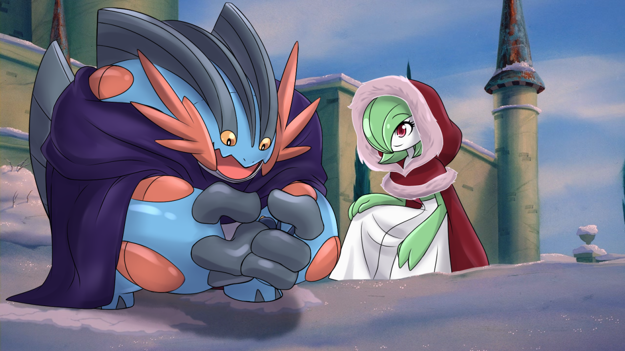 Beauty and the..... Swampert??? by Mgx0