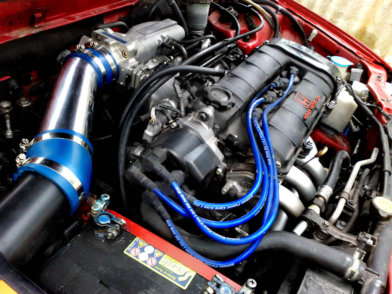 My honda crx si engine by typerulez on DeviantArt