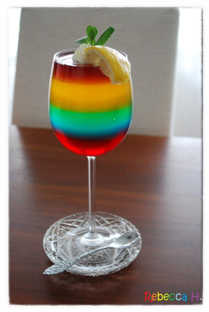 Rainbow Jelly by rebecca17
