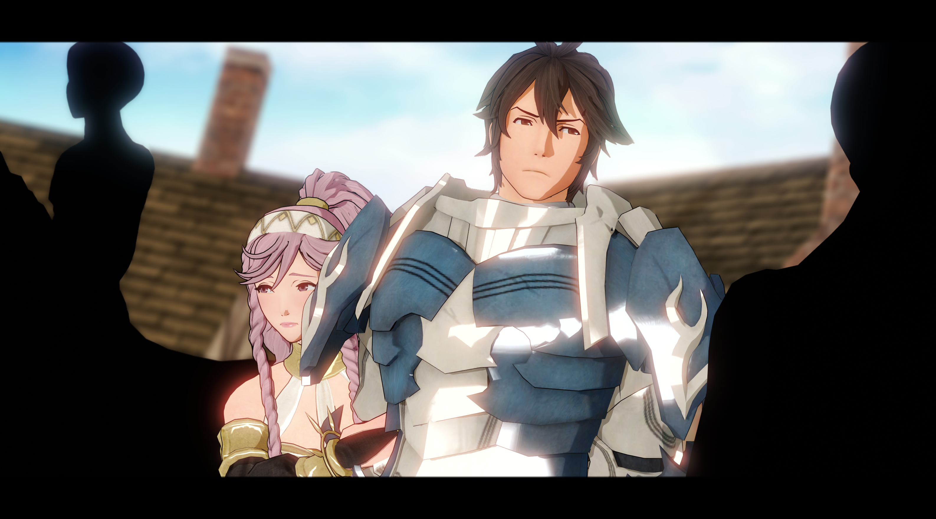 |MMD|FE:A|Frederick x Olivia| Hiding by UniversalKun