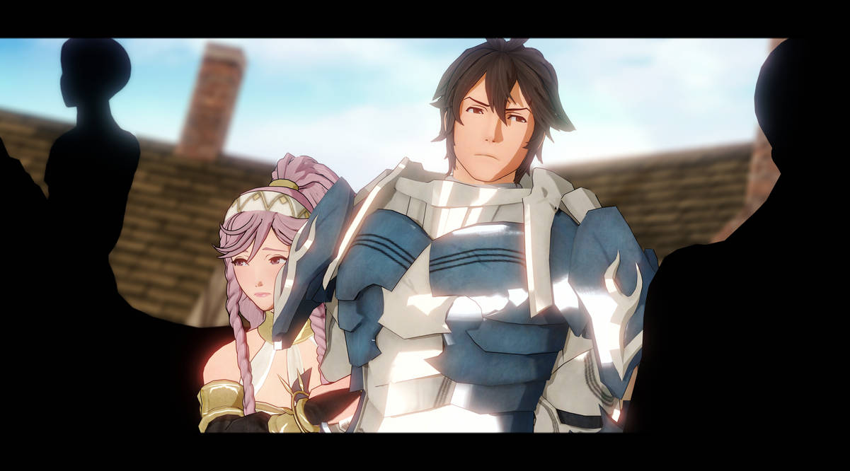 |MMD|FE:A|Frederick x Olivia| Hiding by UniversalKun