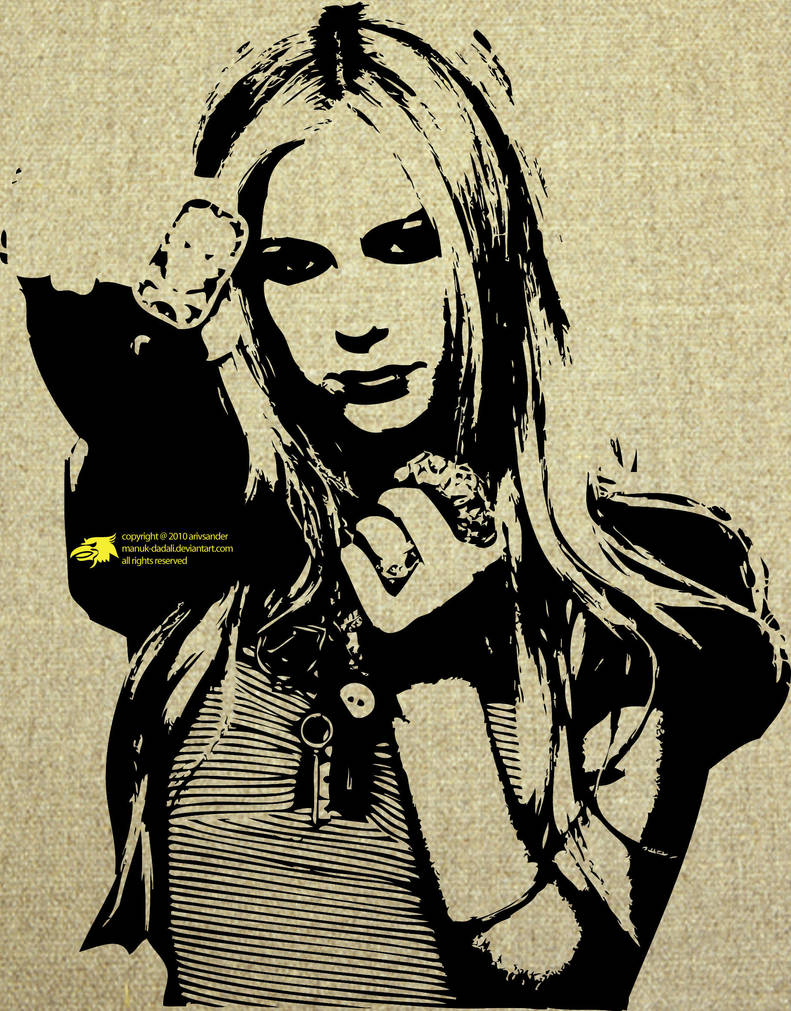 Avril Lavigne By Manuk Dadali On Deviantart