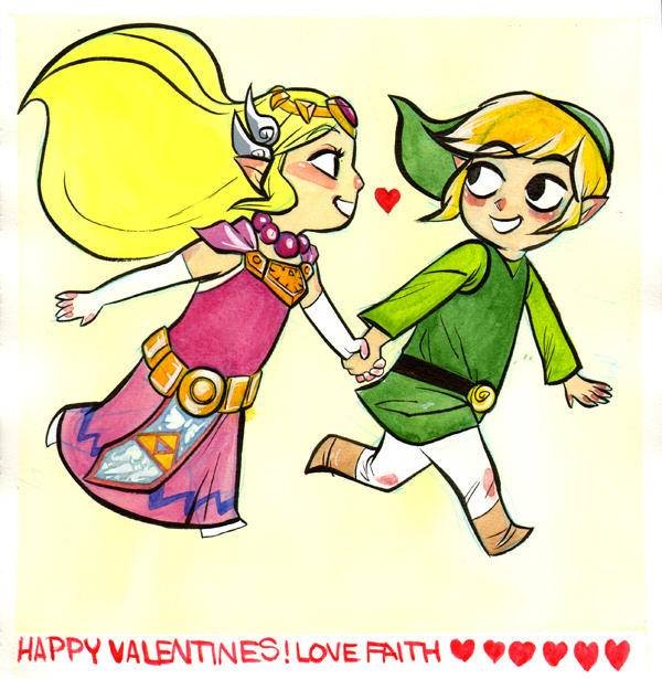 Wind Waker Valentines by damnskippy
