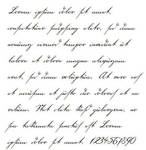 18th century handwriting font by jantiff