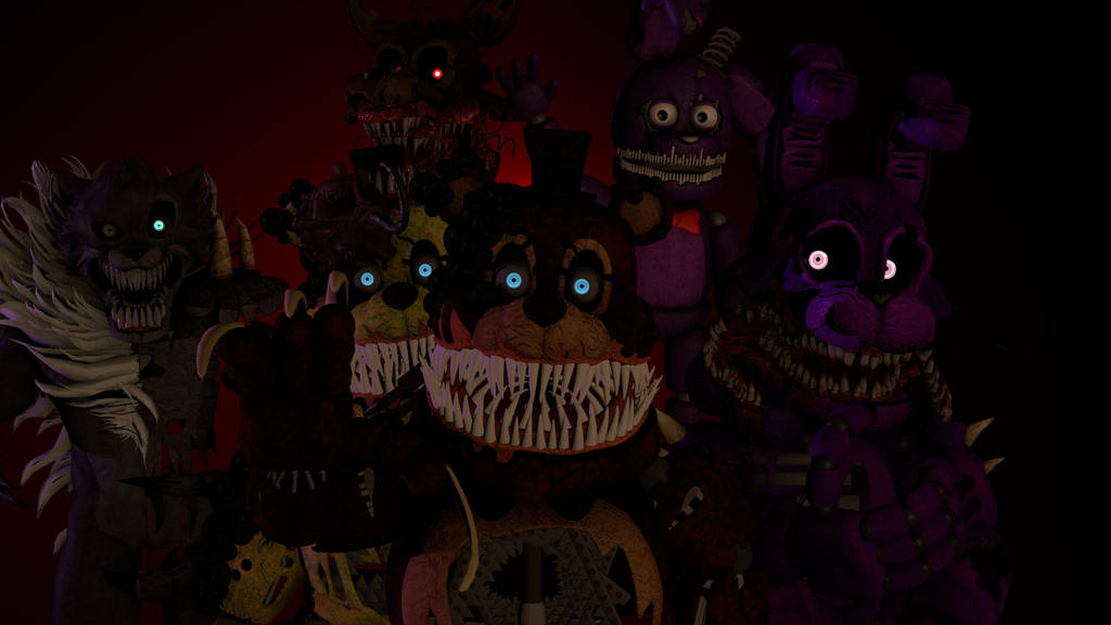 (fnaf sfm) the twisted ones remake by sammy2005 on DeviantArt