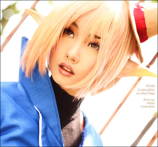 Black Mage Alodia by orangeish