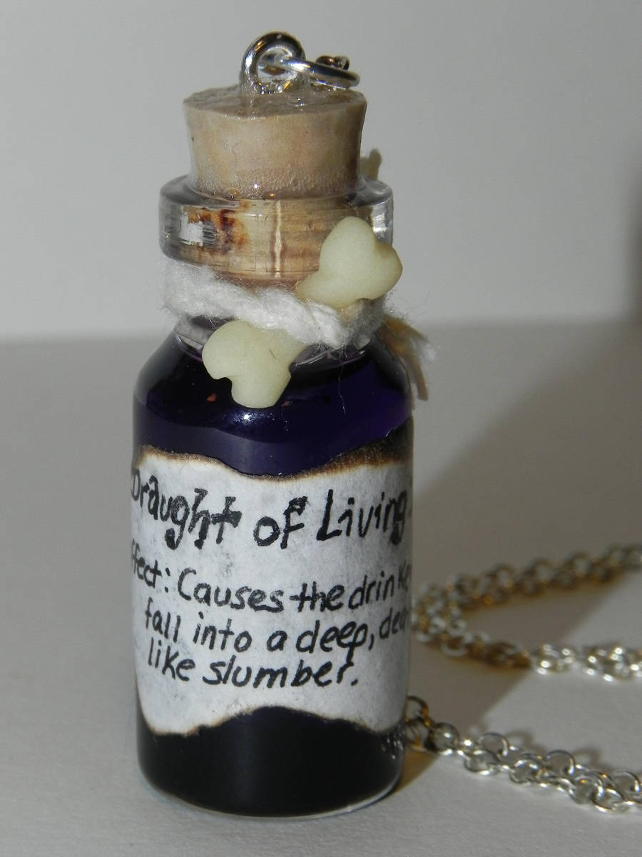Draught of Living Death, Harry Potter, Glow In Th by Secretvixen