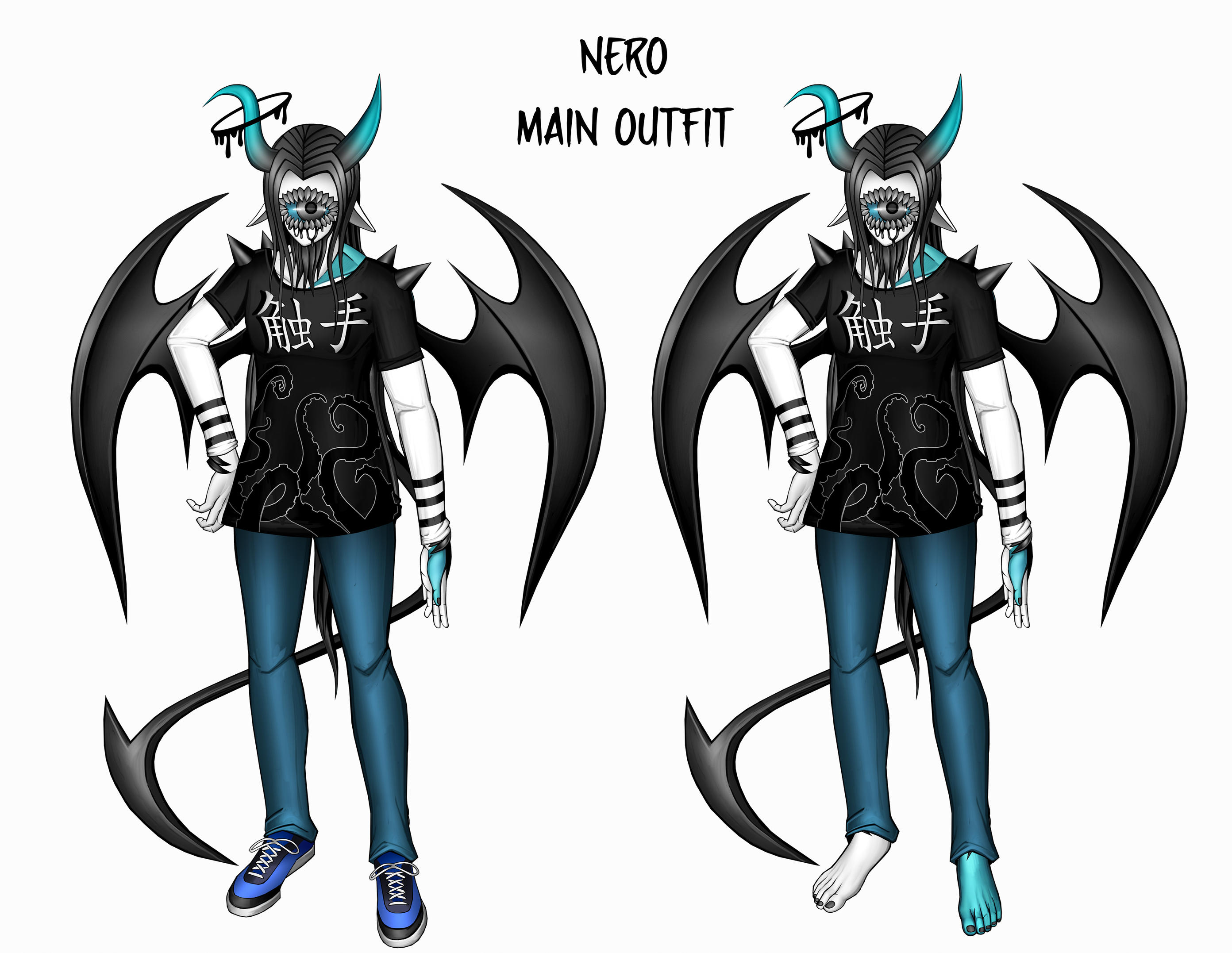 Nero Outfit by blackorb00