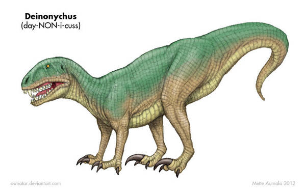 Worst. Deinonychus. Ever. by Osmatar