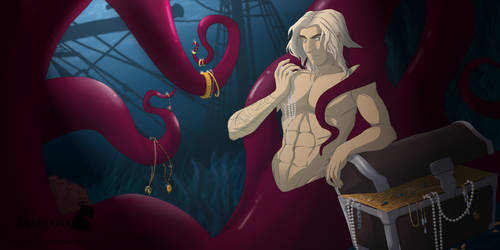 The little merman by Amarna