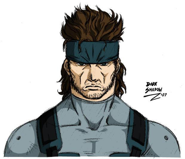 MGS - Solid Snake by DarkShadowArtworks