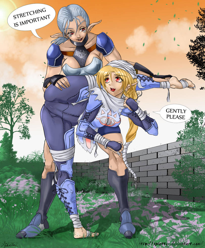 Impa + Sheik by xplotter on DeviantArt