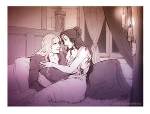Raistlin and Crysania by SicilianValkyrie Raistlin and Crysania by SicilianValkyrie