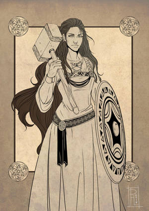 Comm: Shield Maiden by SicilianValkyrie Comm: Shield Maiden by SicilianValkyrie