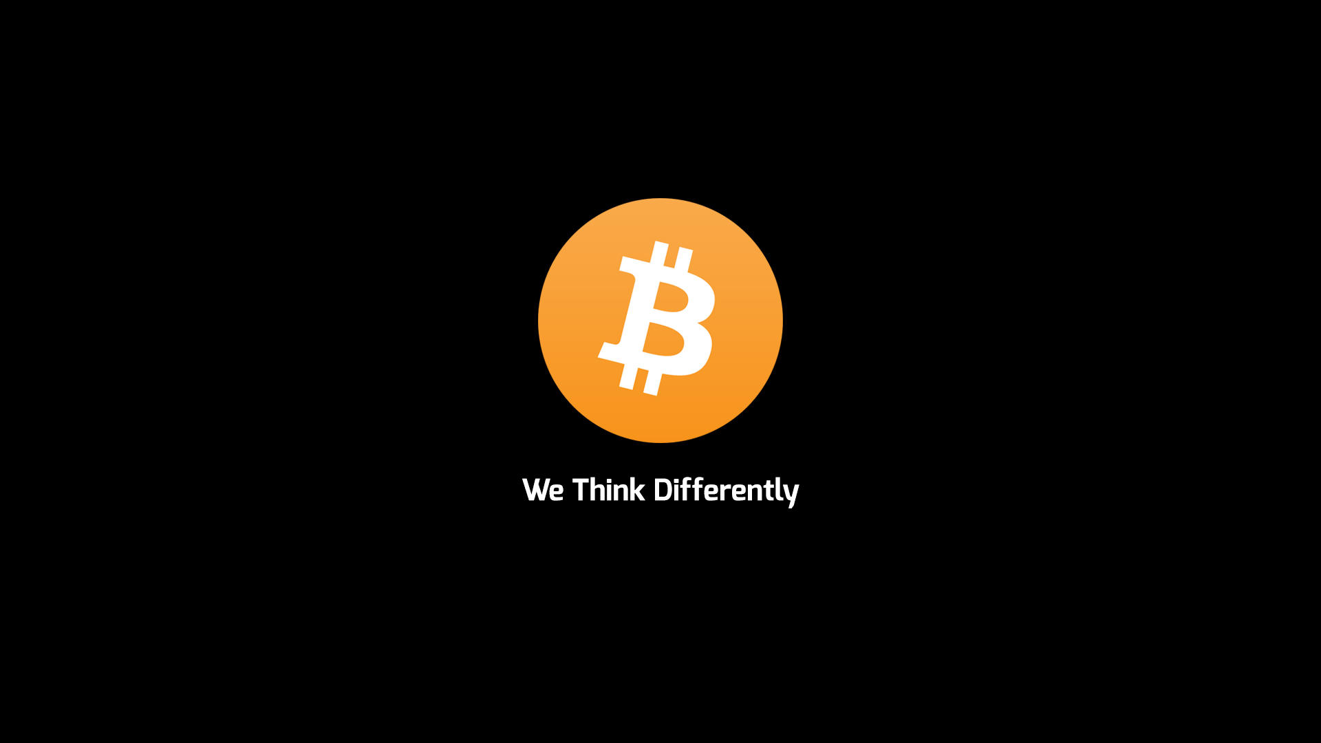 We Think Differently - Bitcoin by DrasticRaven