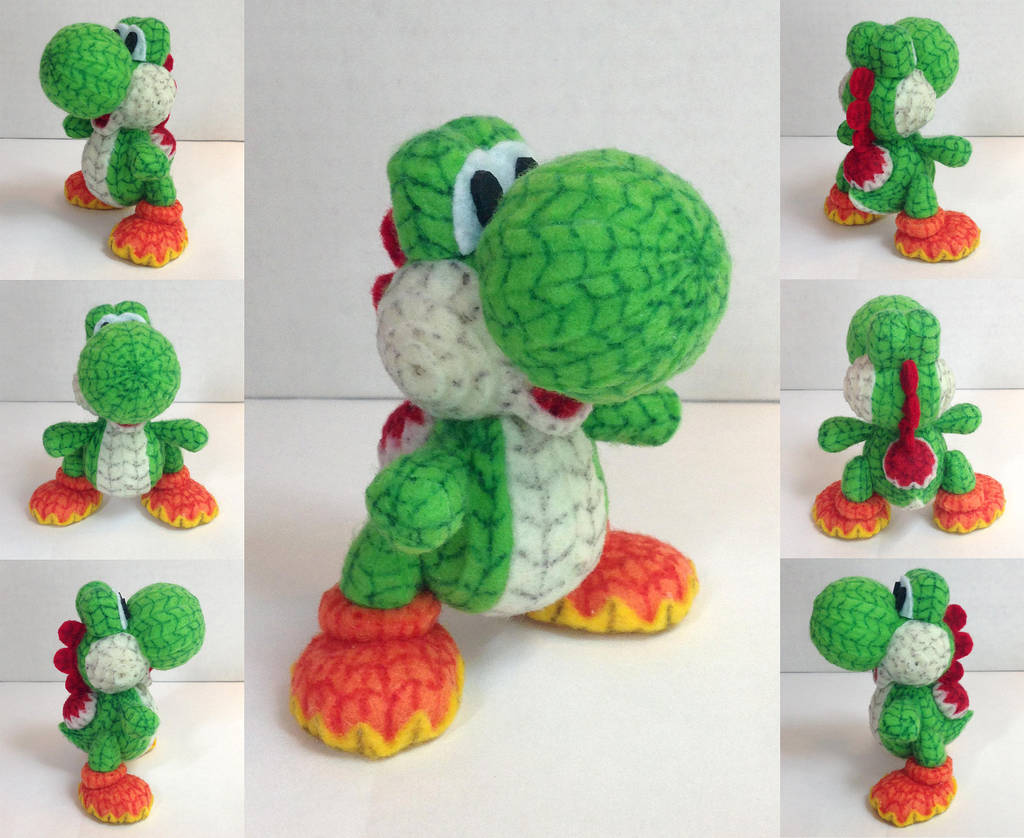 Yarn Yoshi from Yoshi's Woolly World by ToodlesTeam