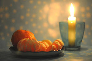 Mandarins by Dynyasha