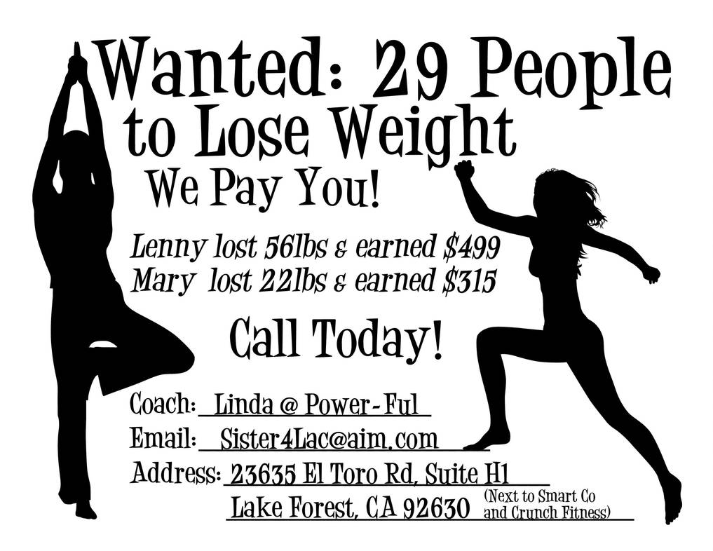 weight loss challenge flyer by emmal27 on deviantart