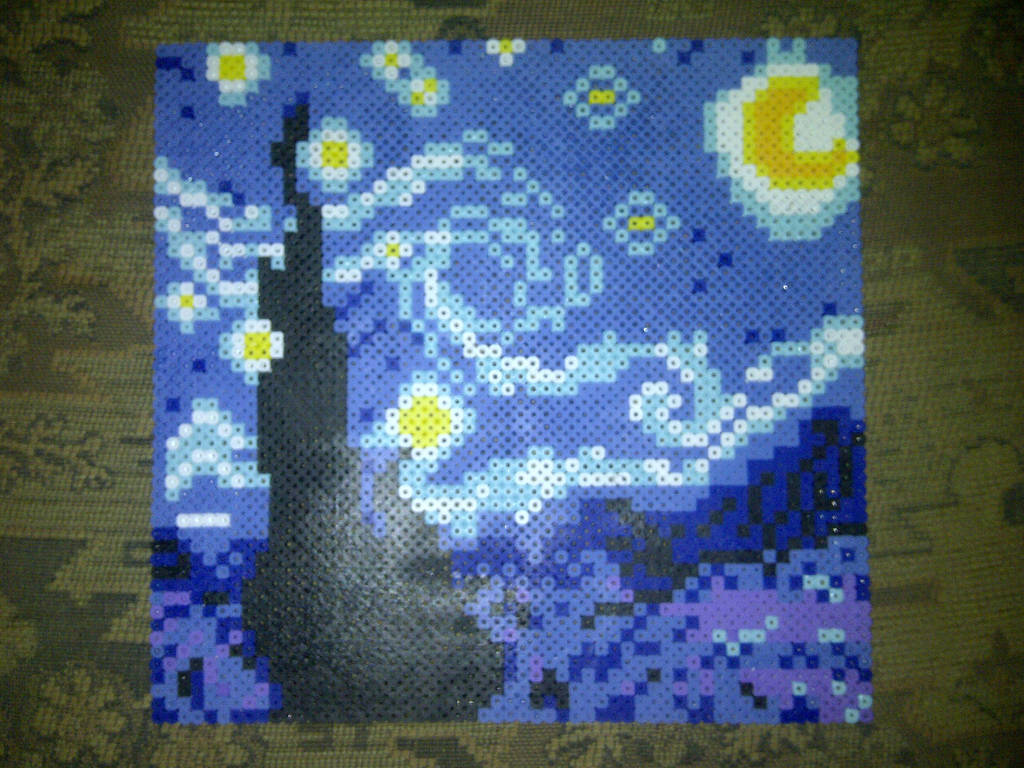Starry Night Paint Your Palette Blue And Grey By Lingeringsentiments