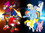 Sonic Z vs Dash Academy by SondowverDarKRose