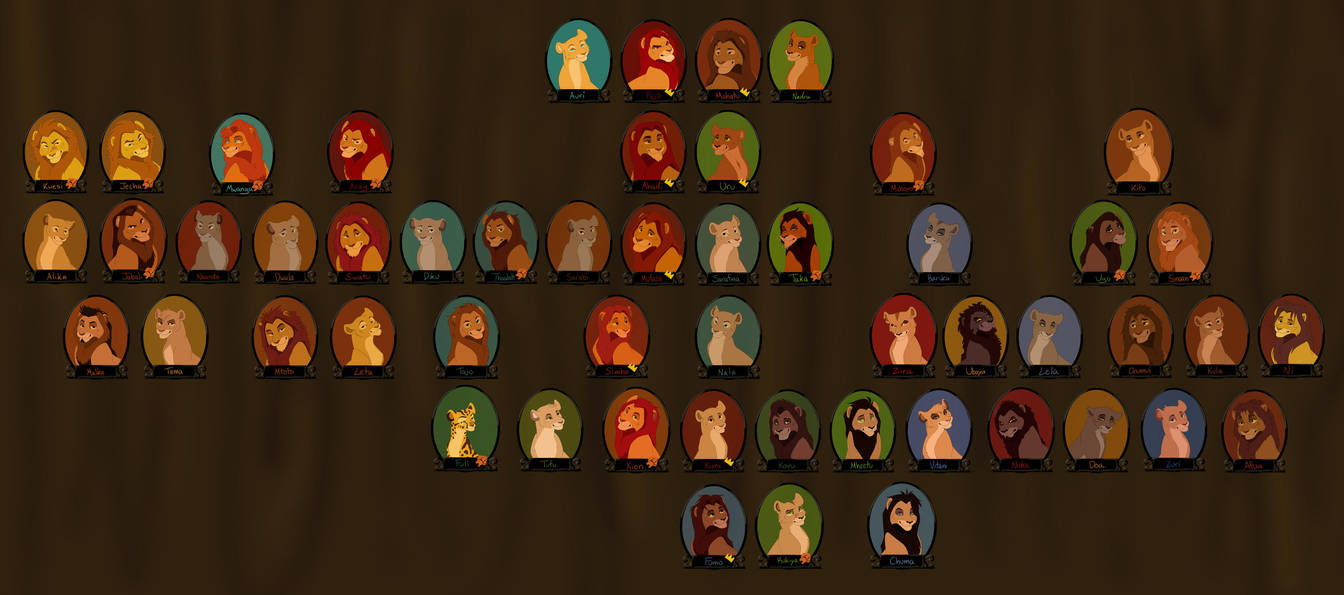The Lion King Family Tree WIP by LotusLostInParis on ...