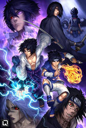 UCHIHA SASUKE by Quirkilicious
