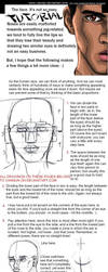 Facial anatomy tutorial by Xannijn
