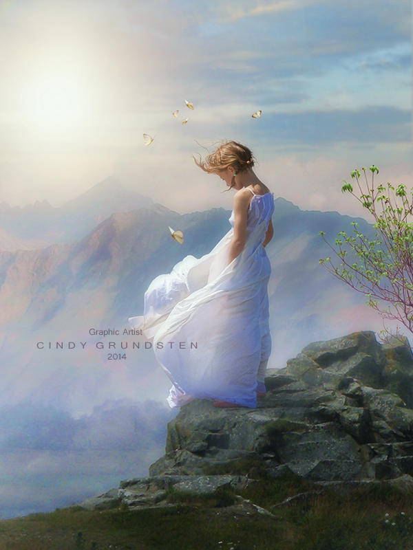 Lonely in the wind by CindysArt