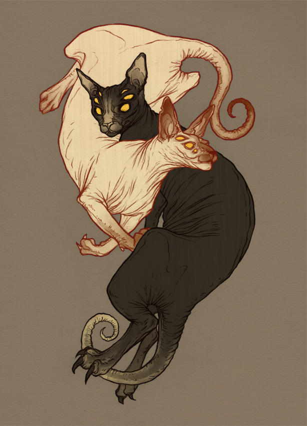 Monster Kitty II. by LenkaSimeckova