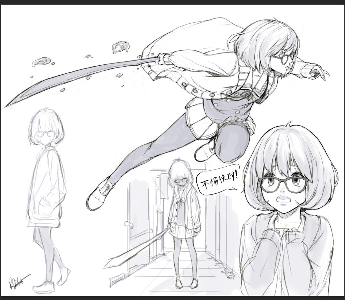 Fuyukai Sketches by kasai