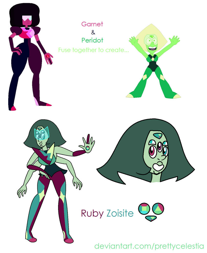 and Peridot Fusion by PrettyCelestia on DeviantArt