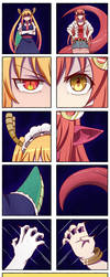 Tohru x Miia by Silent-Shanin