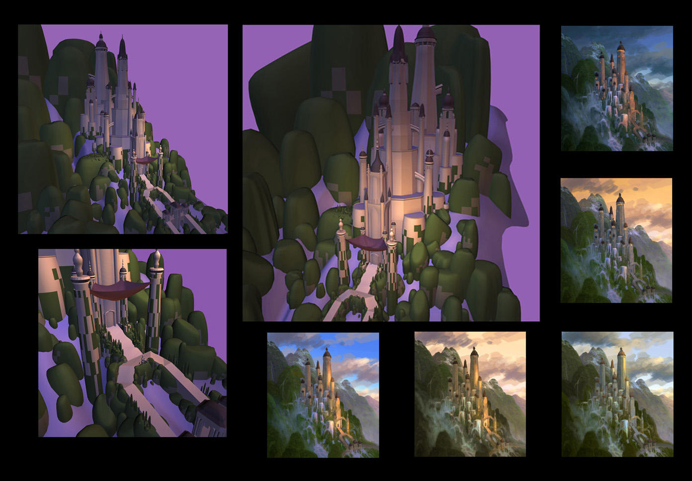 Enchanted design/concept art/art direction by chvacher on DeviantArt