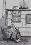 Wood-Burning Stove by facesincolor