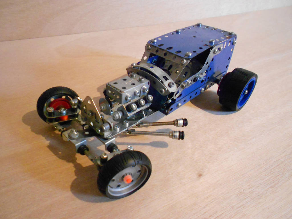 Meccano Hot Rod by Dixbit