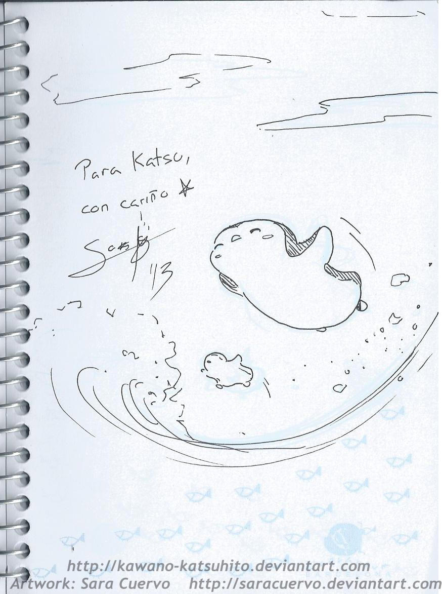 Happy penguin by Sara Cuervo by kawano-katsuhito