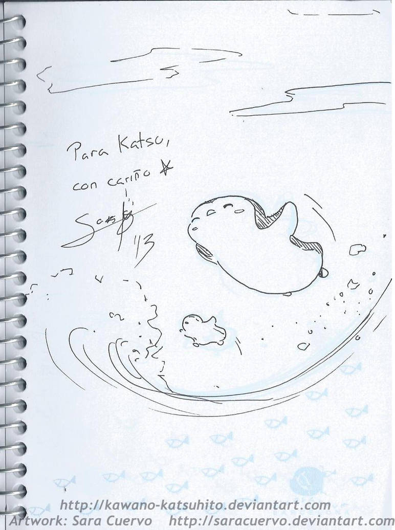 Happy penguin by Sara Cuervo by kawano-katsuhito