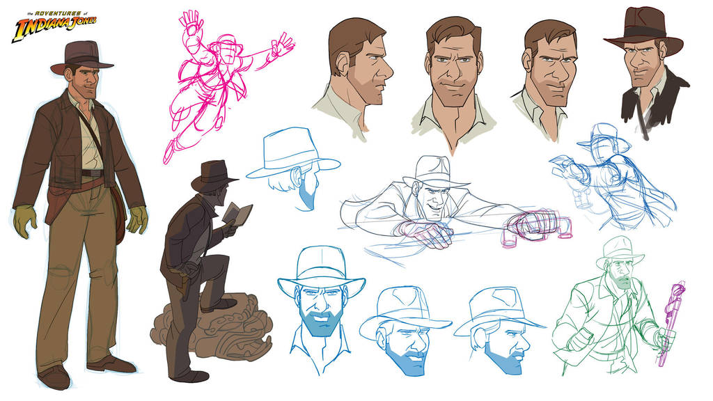 Indiana Jones Animated Concept - 07 by PatrickSchoenmaker