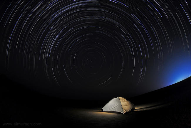 Okair Star Trails by almumen