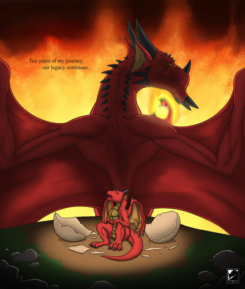 Legacy of the Red Dragons (10th Anniversary) by TargonRedDragon