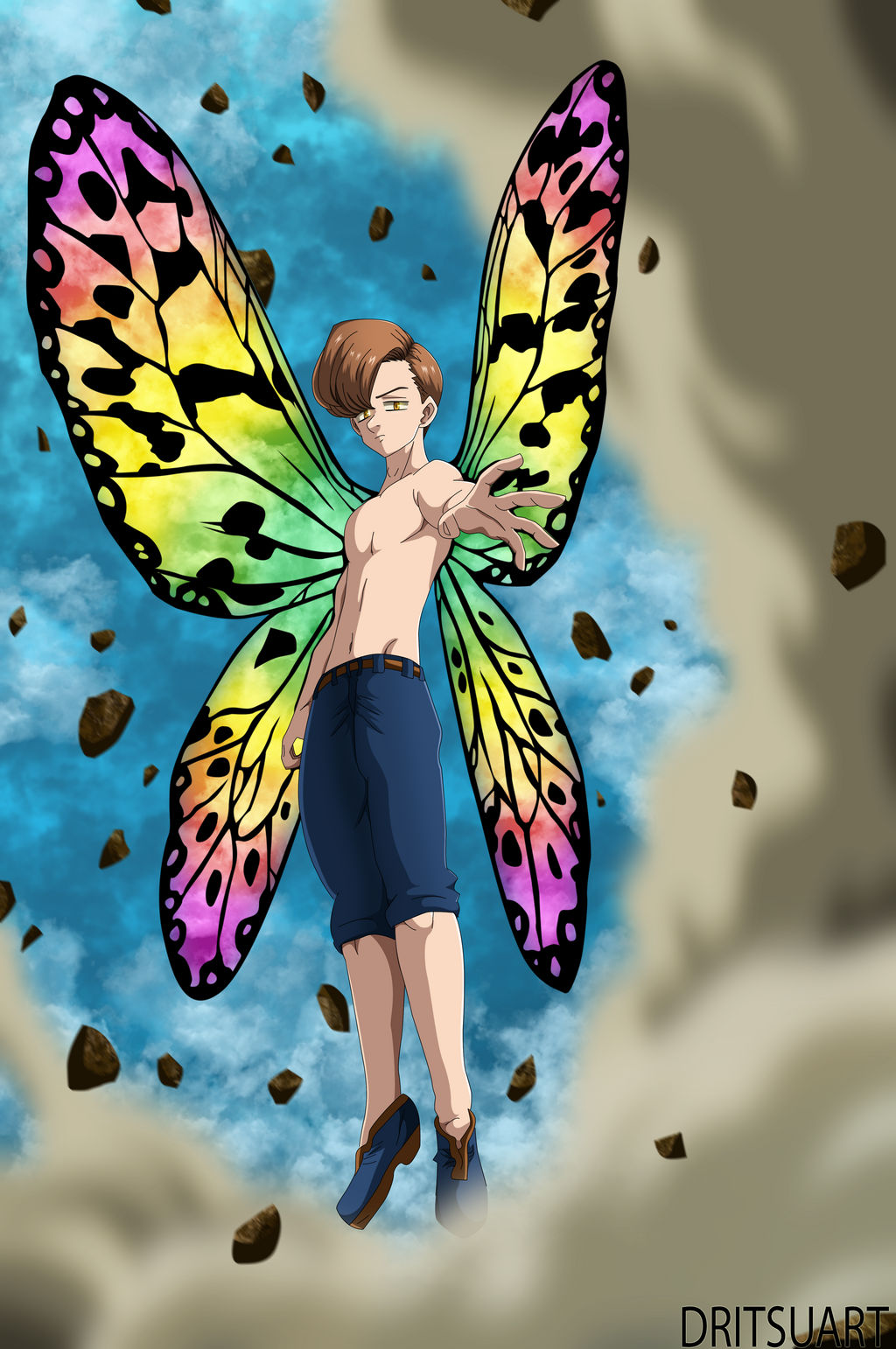 Nanatsu 280 King wings unlocked by Dritsu on DeviantArt