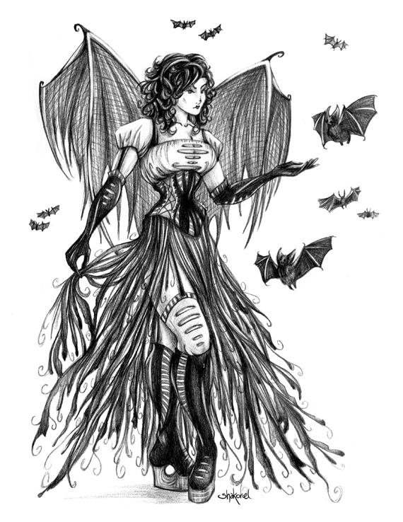 Bat Goddess by Shakoriel