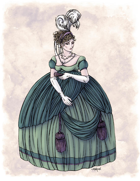 Viscountess Garvestone in Colour by Shakoriel
