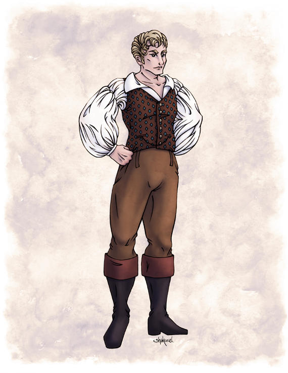 Lord Sebastian Bramdale in Colour by Shakoriel