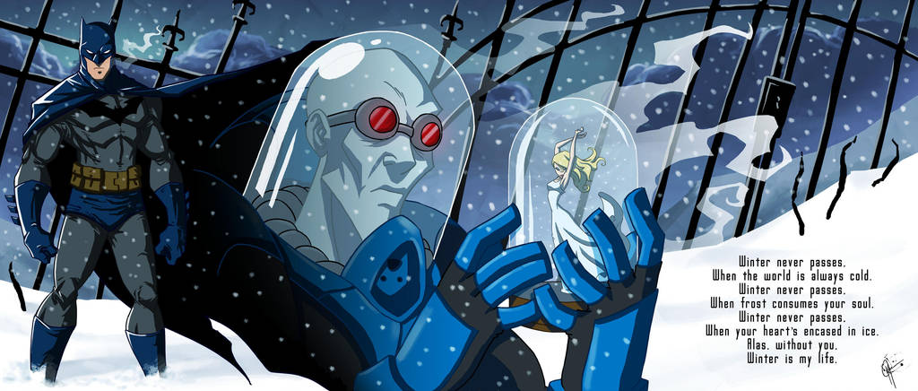 Arkham Portrait: Mr. Freeze by jeftoon01