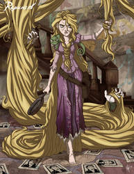 Twisted Princess: Rapunzel by jeftoon01