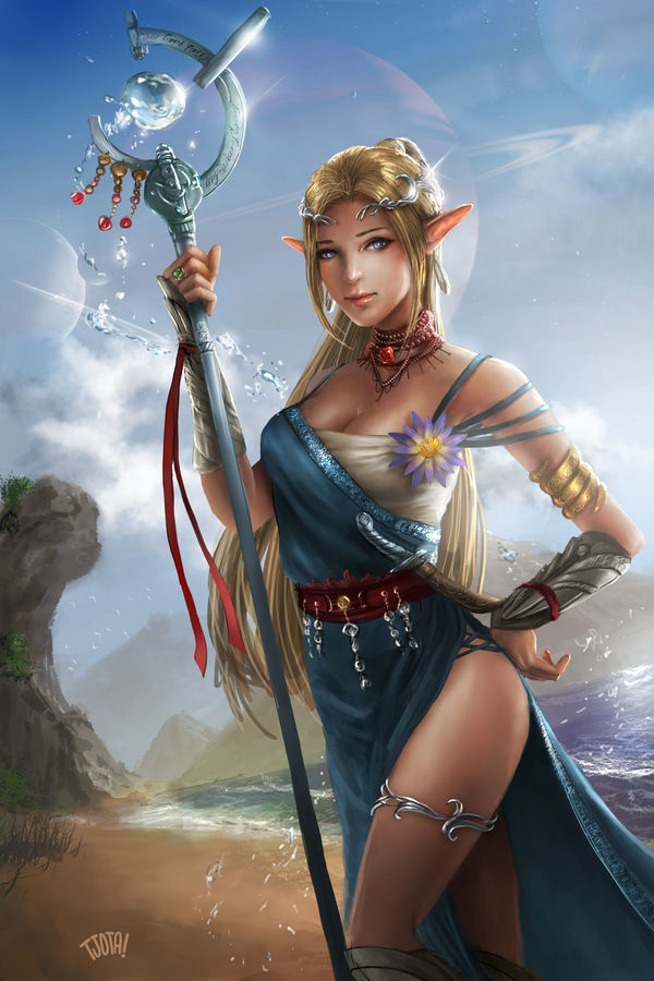 Water Mage by tjota