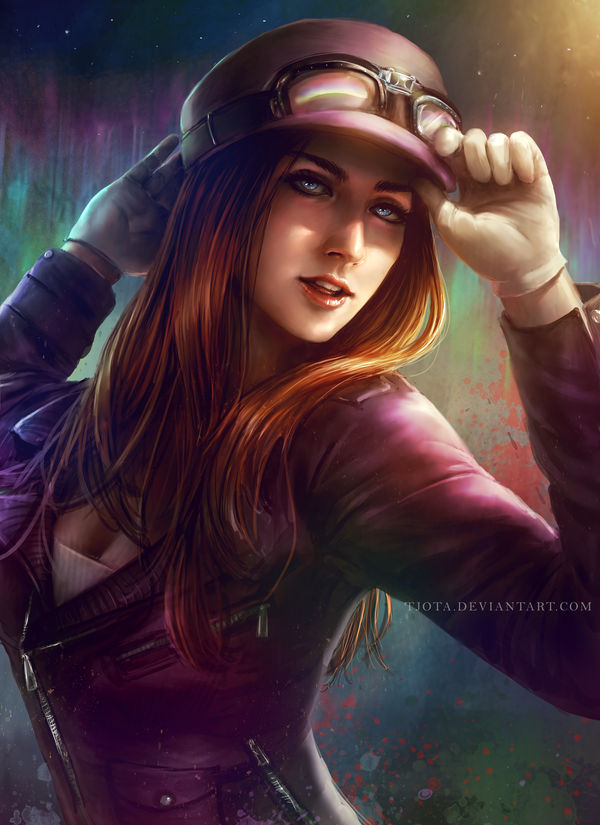 Pilot Girl Leah by tjota
