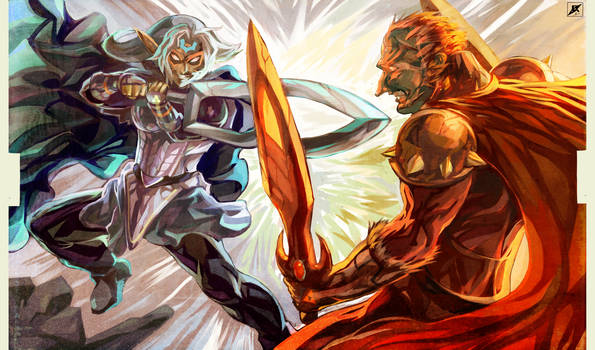 Battle of Hyrule's Giants by daremaker
