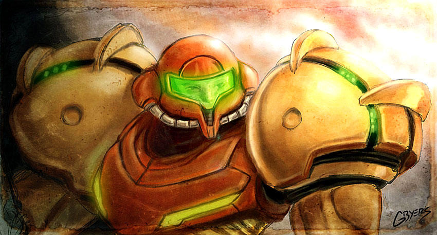 Samus Aran by GarrettByers